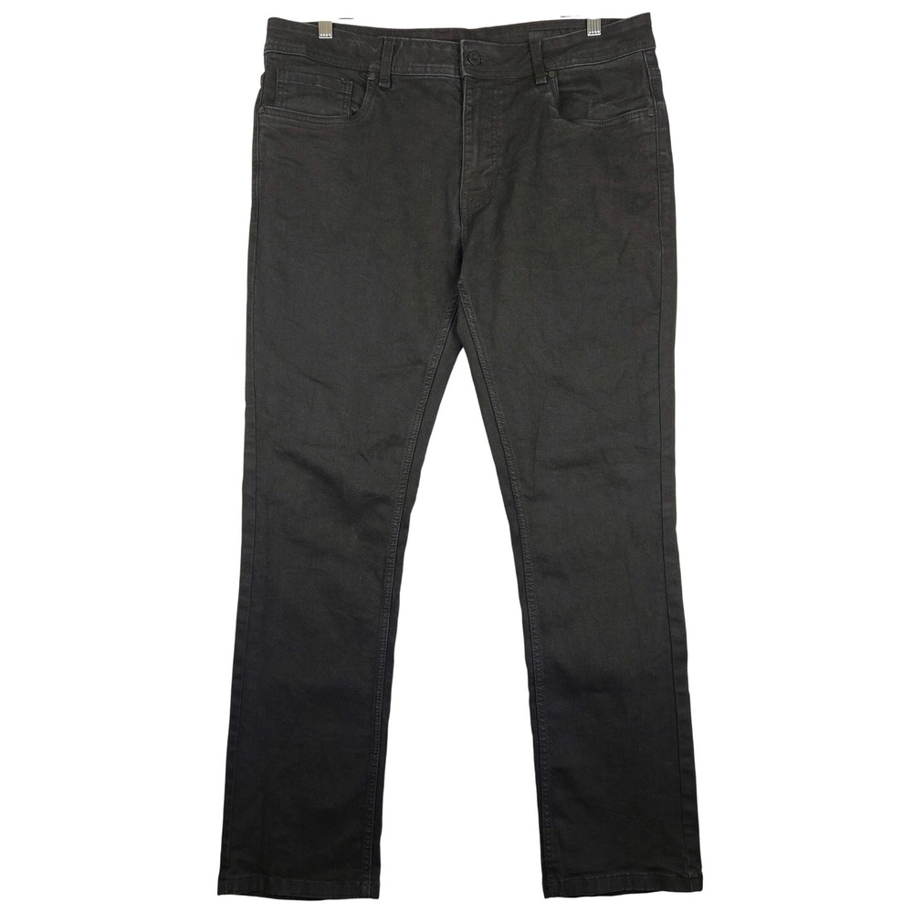 The Perfect Jean‎ NYC Mens Black Slim Fit Jeans Size 36x32 (Fits 38x32)